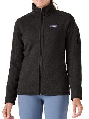 Patagonia Women's Black Full-Zip Fleece Utility Jacket